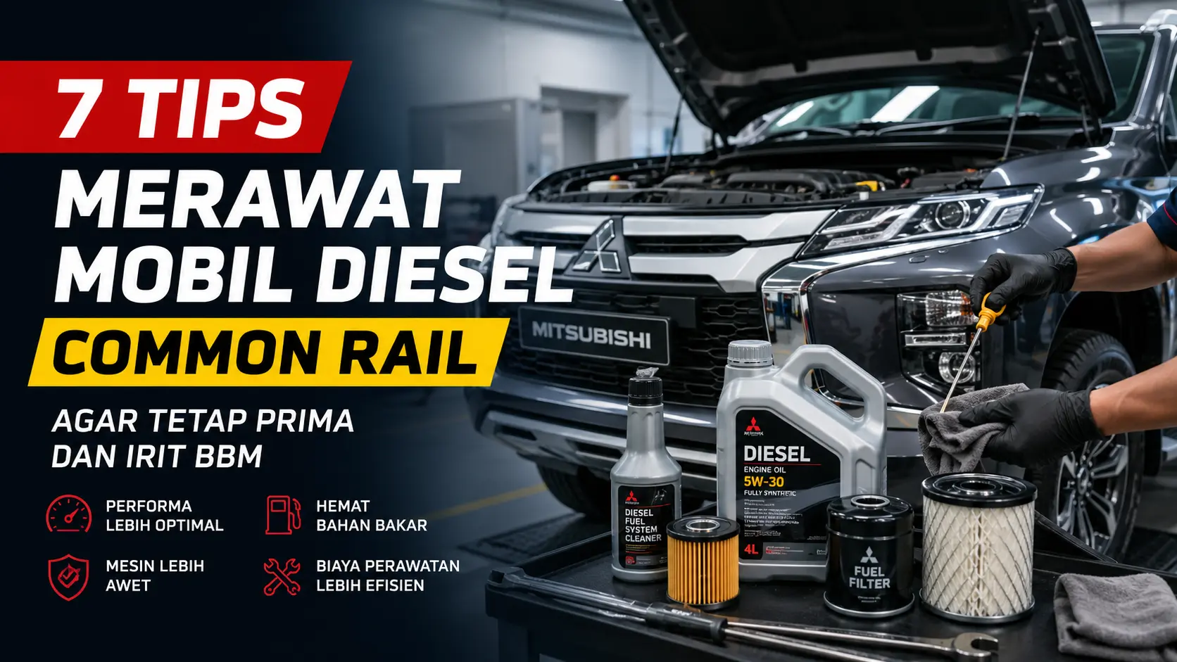 7 Tips Merawat Mobil Diesel Common Rail Agar Tetap Prima dan Irit BBM