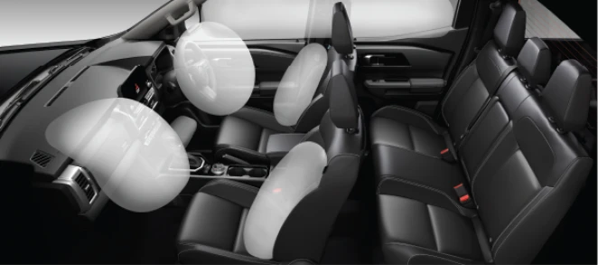 Fitur 7 SRS Airbags